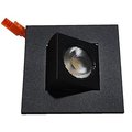 Nicor Lighting Nicor Lighting DQR2-AA-10-120-3K-BK 2 in. Square Eyeball LED Downlight; Black - 3000K DQR2-AA-10-120-3K-BK